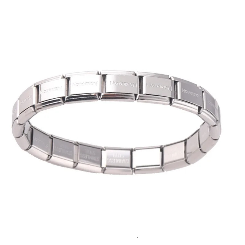Simplicity Trend italian Charm Bracelet Metal Adjustable Bracelet for Women Men Unique Y2k jewelry HUANZHI 250812