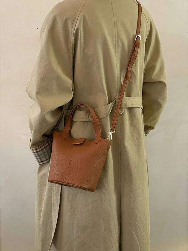 Sle Soft Leather Buet Casual Commuter Single Oulder Crossbody Bag Summer New Arrival Miaoqi Handbag