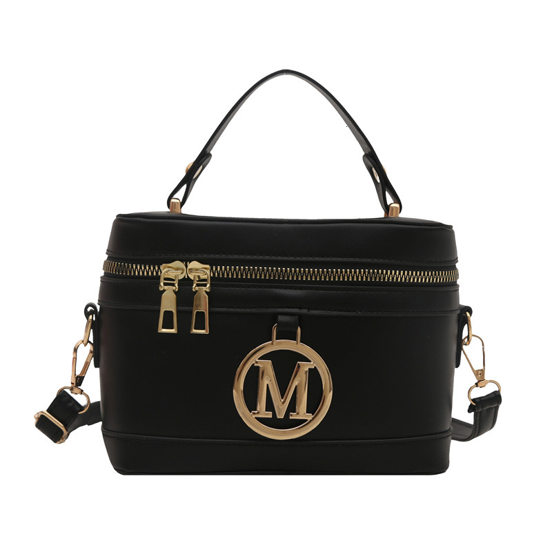 Luxury Brand Designer Bag Vintage Trendy Stylish Letter Handheld Bucket Bag 2025 New Fashion Casual Shoulder Niche Design Crossbody Bag