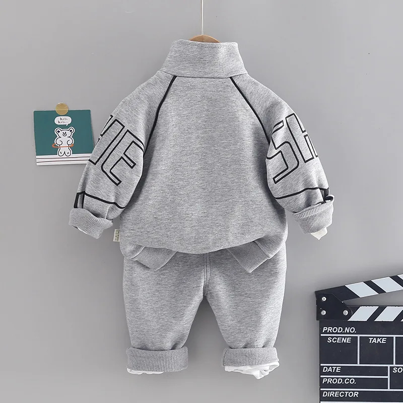 Spring Autumn Baby Clothes Suit Children Boys Jacket Pants 2Pcs/Sets Kids Girls Clothing Infant Costume Toddler Tracksuits 250813