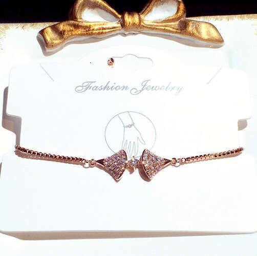 New Fashion Korean and Japanese Style Exquisite Dress Pull Zircon Temperament Bracelet Jewelry for Women S00288