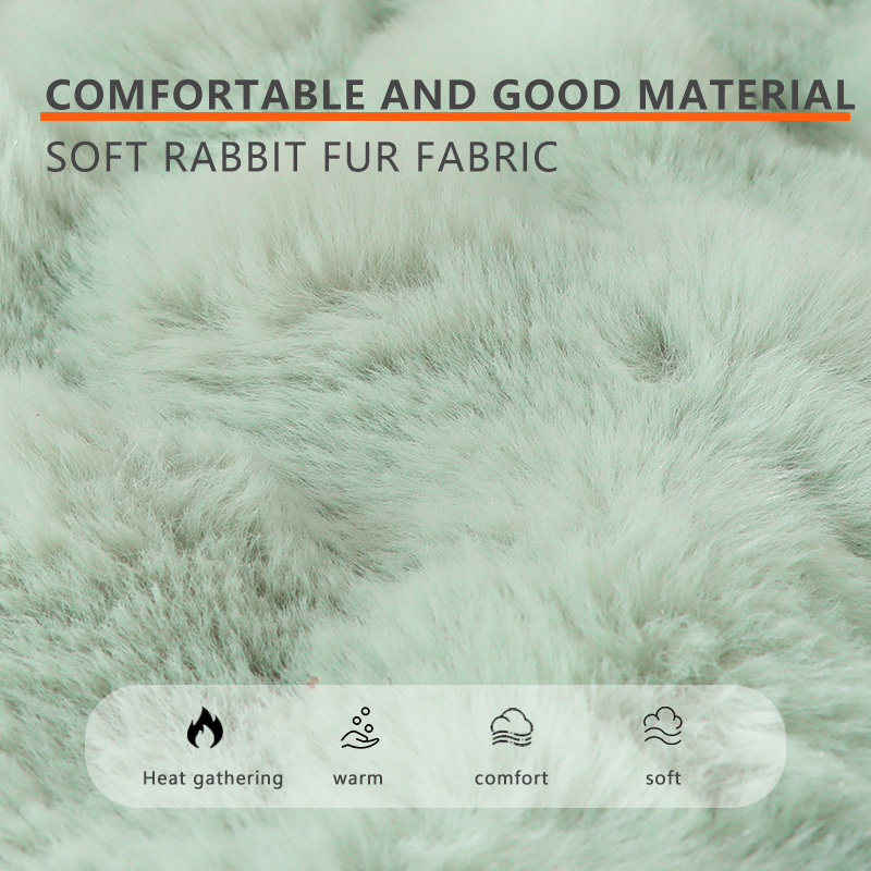 Plush Fleece Pet Sleeping Mat Thickened Warm Pad for Cats & Dogs Washable Multi Size Cozy Naps All - Season Use