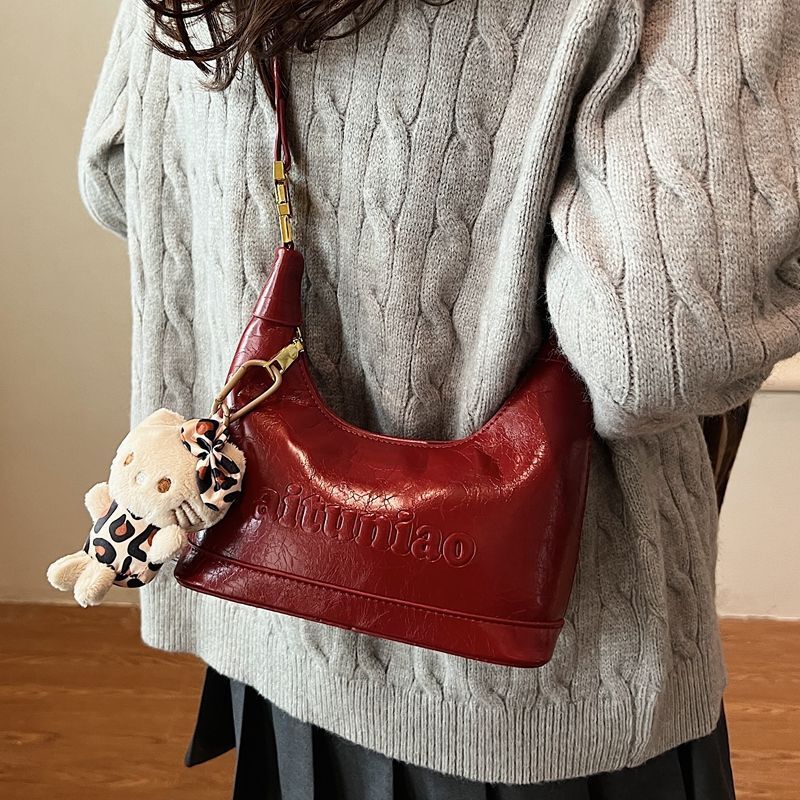 2025 new shoulder crossbody bag designer retro handbag dumpling bag