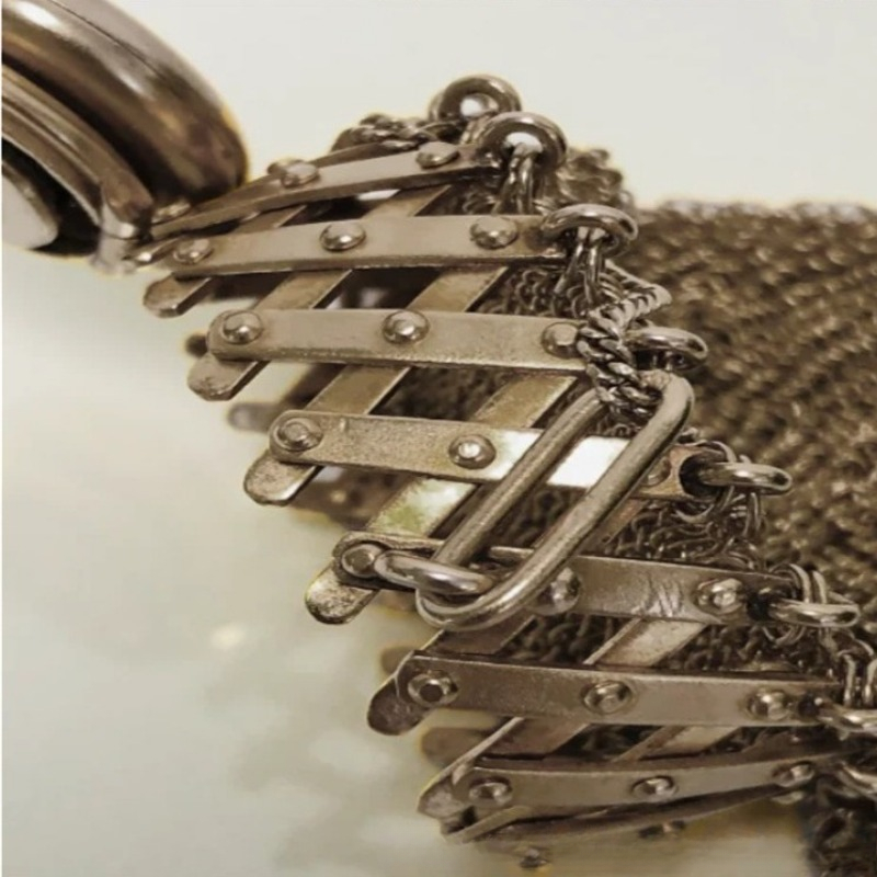 Niche Design Change Bag Handmade English Coin Purse Retro Wallet