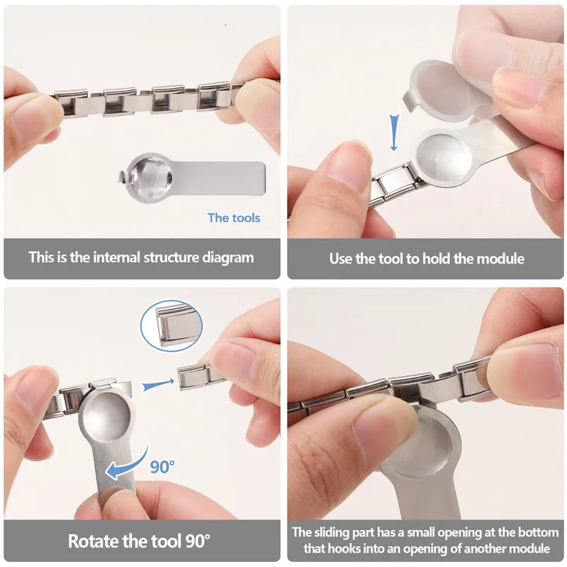 Italian Charm Bracelets DIY Basic Elastic Charm Stainless Steel Bracelet Fashion WomenS Jewelry Making Wholesale 250812