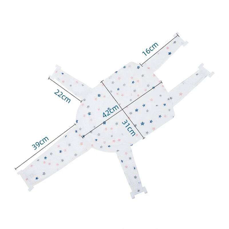 Baby Cushion Foldable Universal Newborn Nonslip Floating Bathing Tub Shower Mesh Seat Pad Infant Bath Supporter Net