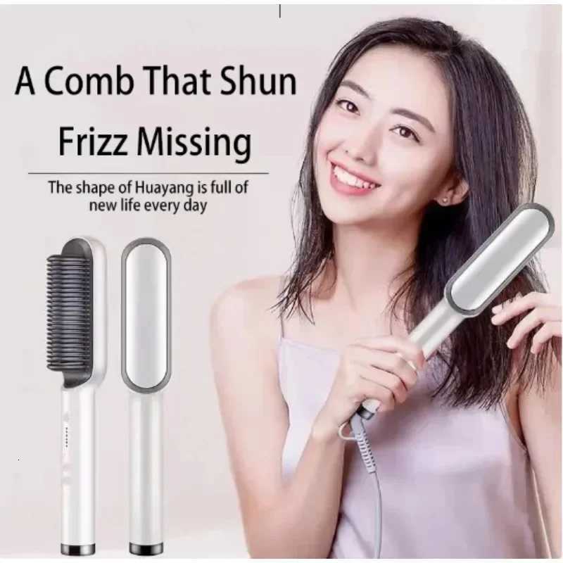 uthsized Hair Styling Tool Mini Hair Brush Straightener Comb Hot Comb W250814