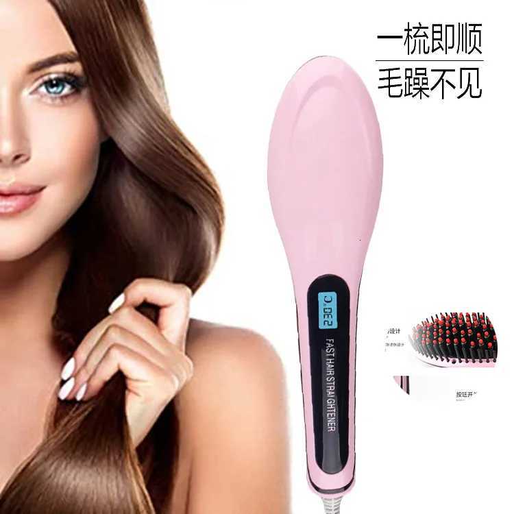 906 Straight Hair Comb Hair Straightener Does Not Hurt The Hair Ceramic Electric Splint Straight Hair Hairdressing Comb W250814