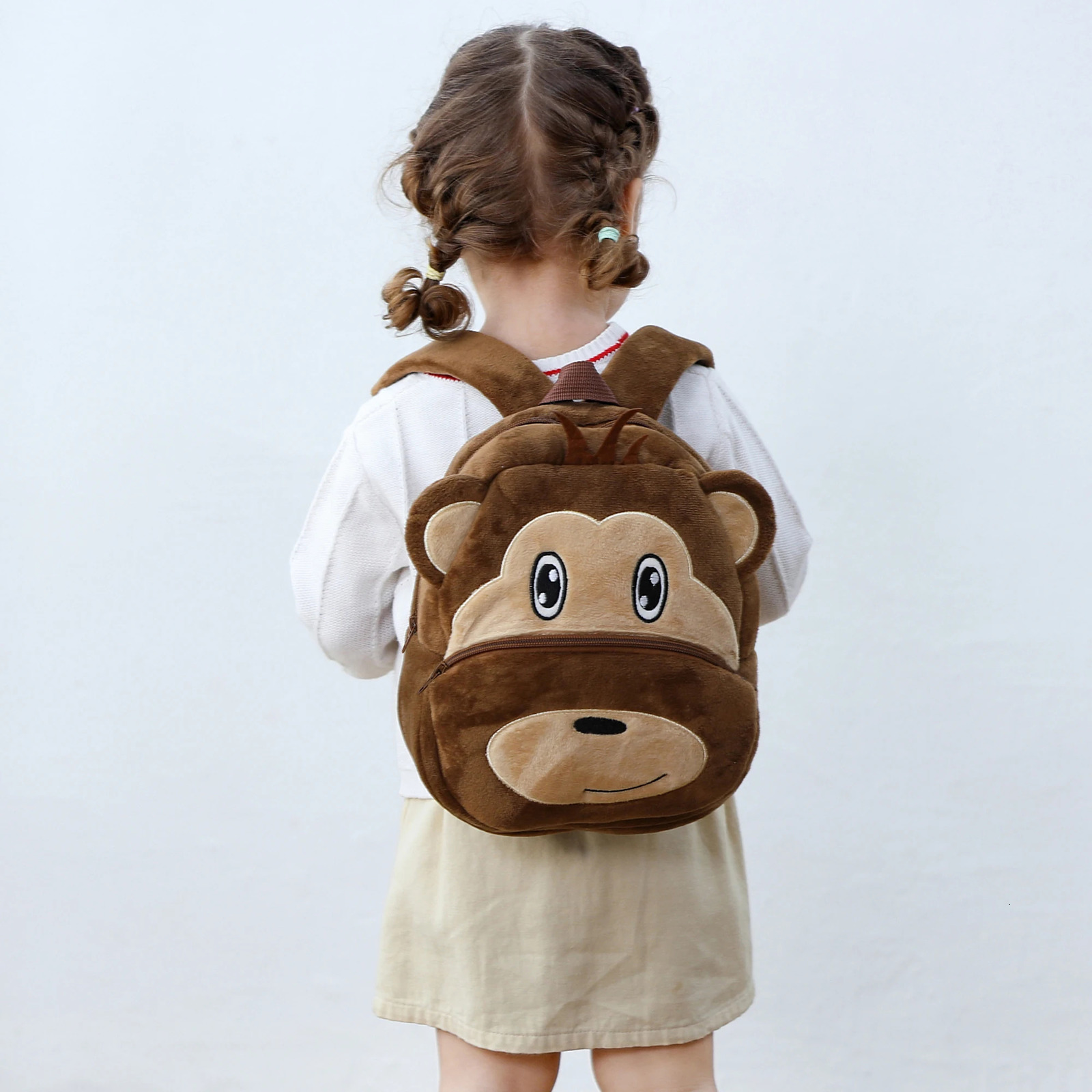 3D Children School Bags Kids Kindergarten Cartoon Animal Toddle Kids Backpack Fashion Travel Outdoor Bags 250813