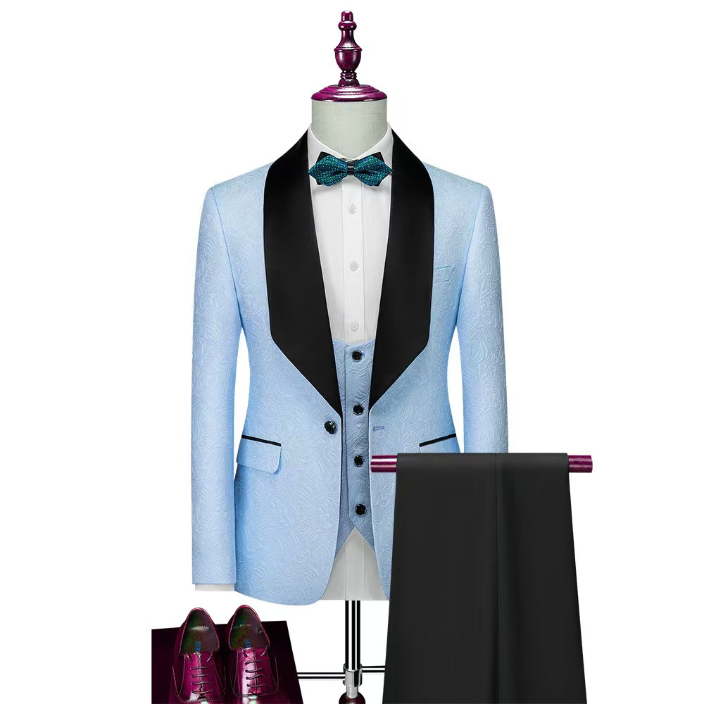 T1434 men's new business casual suits men's wedding groom dress