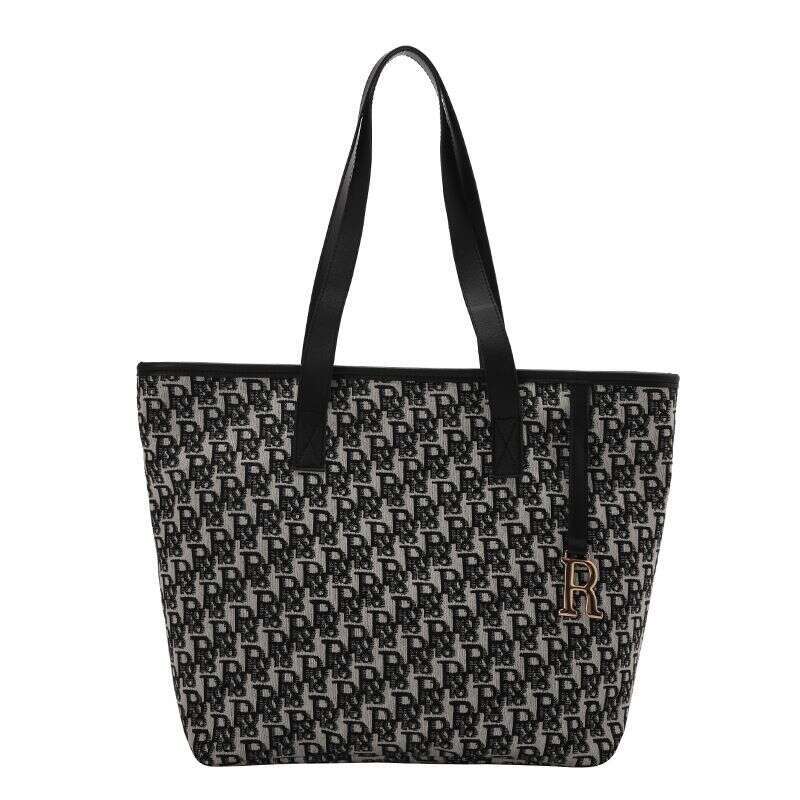 One-shoulder portable canvas bag, casual college style women's backpack, simple Korean style, large capacity, travel trend, drop shipping