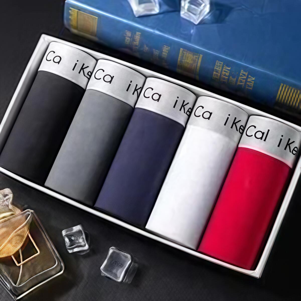 2026 10A Underwear boxers 5PC Mens Underwear Fashion Designer Sexy Shorts Cotton Underwear Mens Boxer Shorts Brand underwear Boxer Underwear Shorts 3