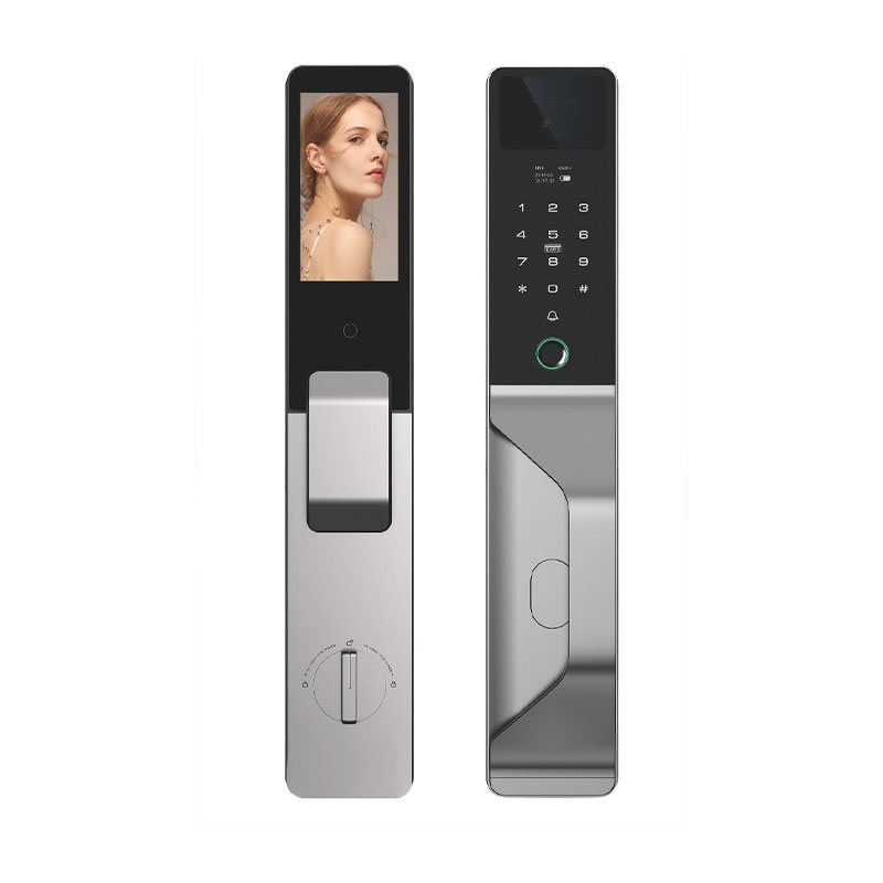 Video intercom fingerprint smart door lock with facial recognition, fingerprint lock with camera, smart digital lock RUBINHR C949-2