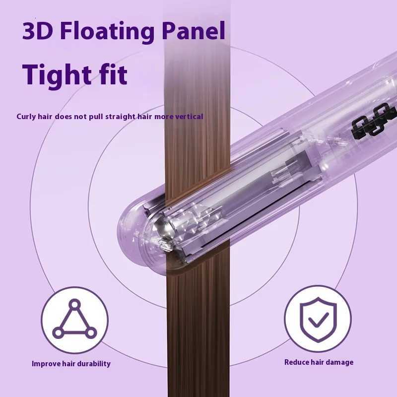 Mini Straightening Iron for Home Use Hair Straightener Curling Wand Dual Use Straight and Curly Hair Styling Tool Compact Size W250814