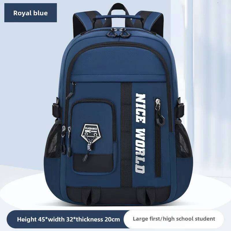 Men's Oxford Waterproof Business Computer Bag Leisure Travel High School Student Backpack Mochilas Es