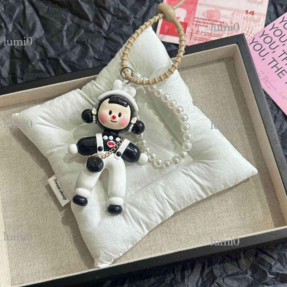 New Color-Block Split Girl Multi-Girl Car Hanging Accessories Bag Pendant High-End Cute Creative Keychain