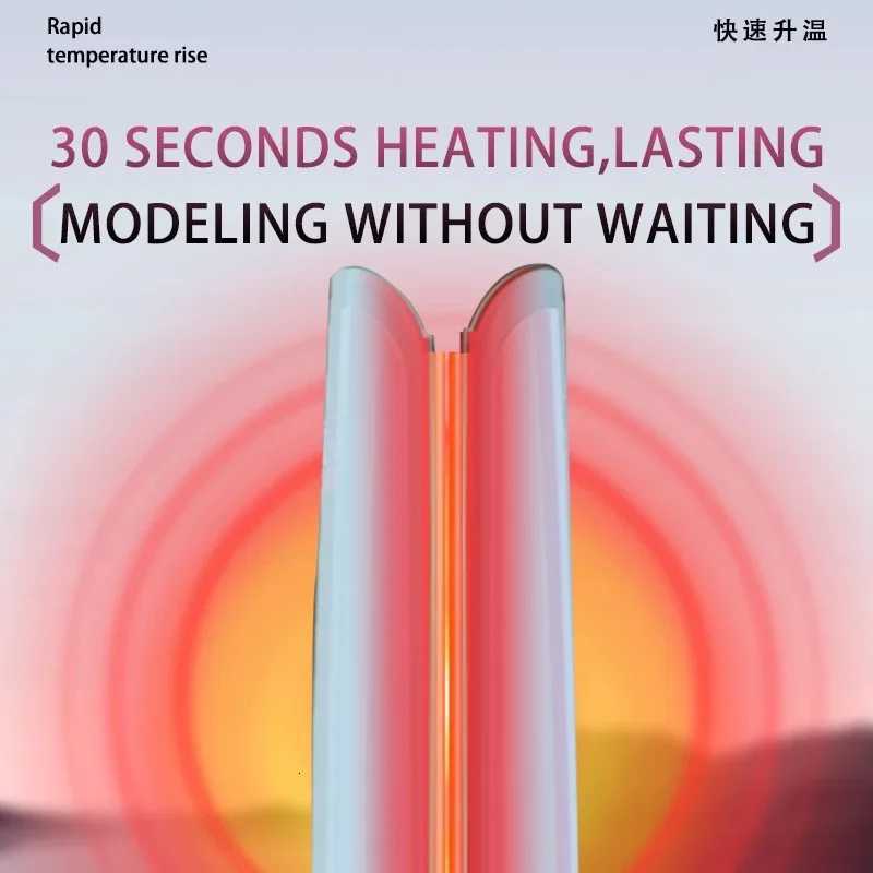 Kemei Ceramic Flat Iron Professional for Less Frizz Hair Straightener Smooth Finish Floating Plates Styling Tool Quick Heat Up W250814