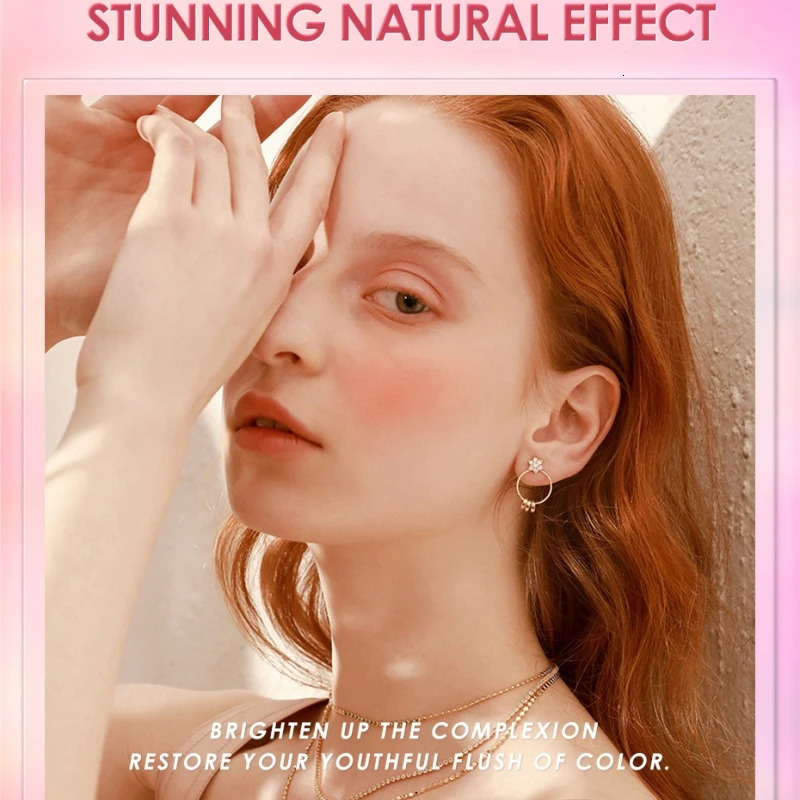 FOCALLURE Liquid Blusher 4 Colour Natual Makeup Face Blush Long-lasting Matte Make Up Hangover Red Wine Blush korean Makeup 250813