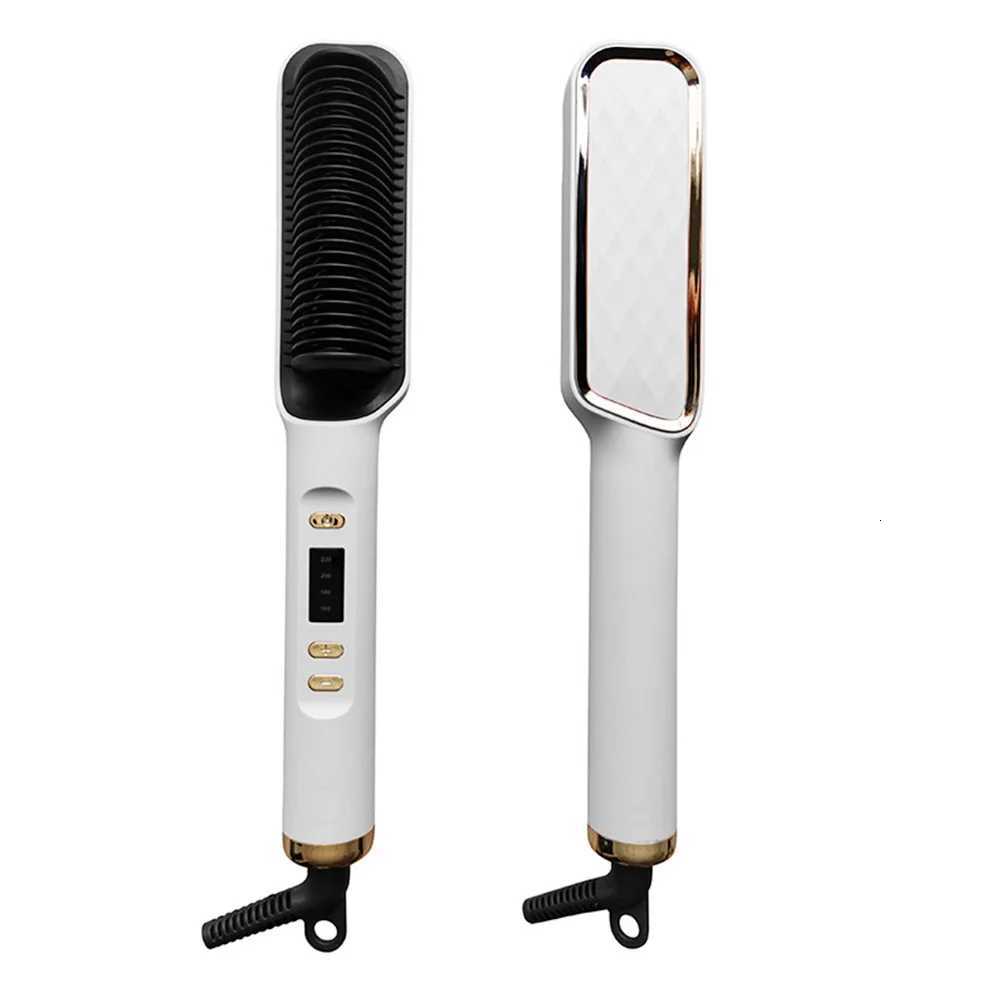 Electric Hair Straightener Comb Hair Brushes Straight Comb Smoothing Hair Styler Anti-Scalding Hairbrush Styling Tool W250814
