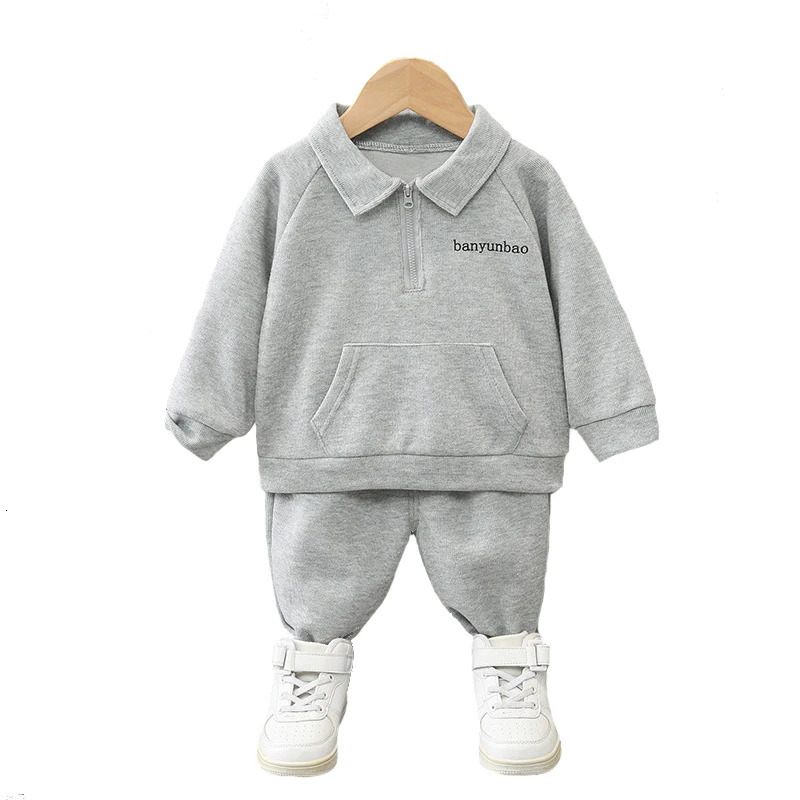 Children Set Spring and Autumn Korean version Boys Cartoon Casual Sports Coat Top Pants Fashion Kids garments 0-5 Year Old 250813