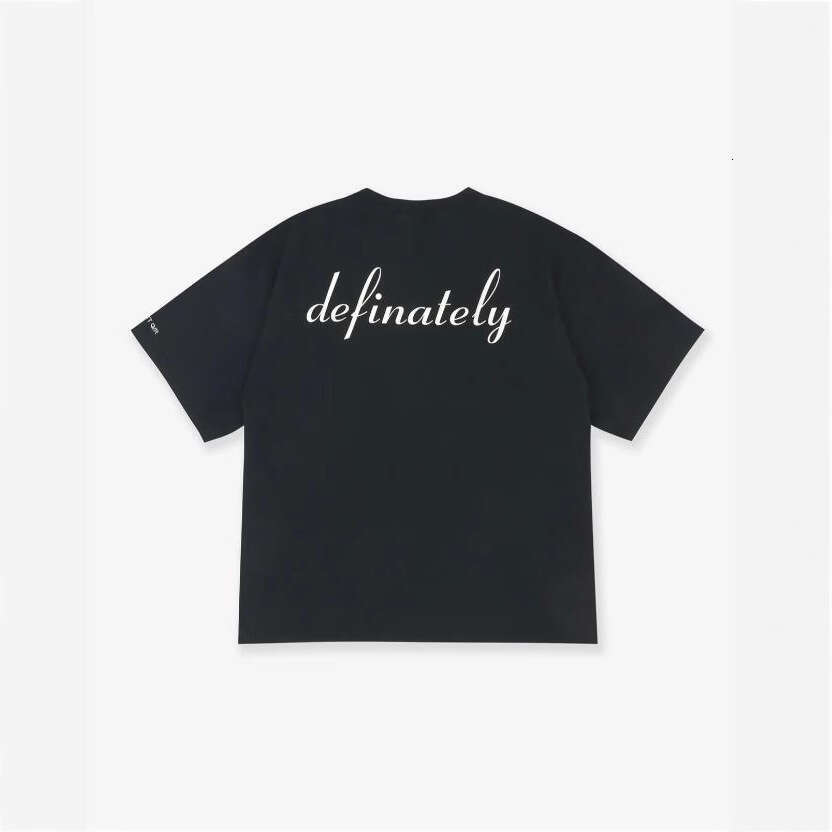 Streetwear Niche G/R Unicorn Letter Print High Street Summer Unisex Couple Loose Short Sleeve T-Shirt Trendy