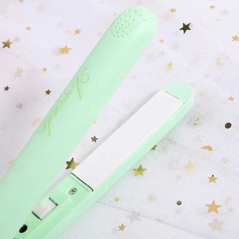 Small Power Cartoon Hair Straightener Curler Flat Splint Ironing Board Bangs Fluffy Ceramic Professional Ladies Styling Tools W250814