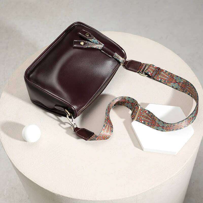 Cowhide Genuine Bag Women High Quality Soft Leather Fashion Crossbody Bags Female Shoulder Handbag For Lady