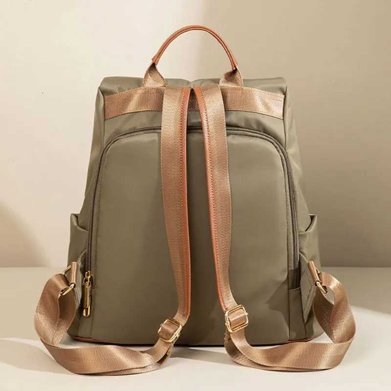Waterproof Womens Backpack Luxury Oxford Cloth Student Back to School Bag Fashion Women Travel Backpack Girls Schoolbag 9802XJ250814