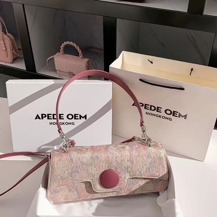 Designer Bag Wholesale Luxury Bag Women's Bags Niche Design Embroidered Underarm Bags Women 2025 New High-end Single Shoulder Baguette Bags