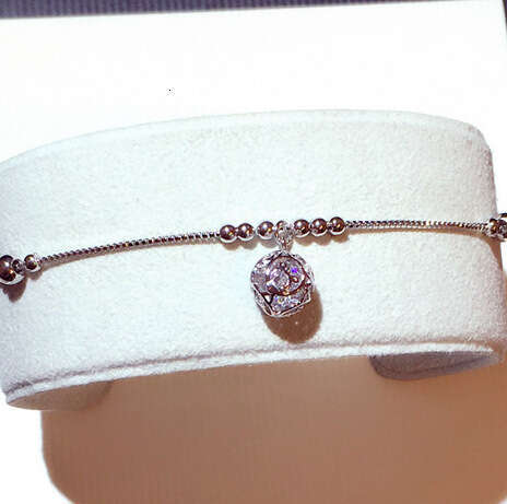 New Fashion Korean and Japanese Style Exquisite Rhinestone Ball Pendant Elegant Bracelet Jewelry for Women S00290