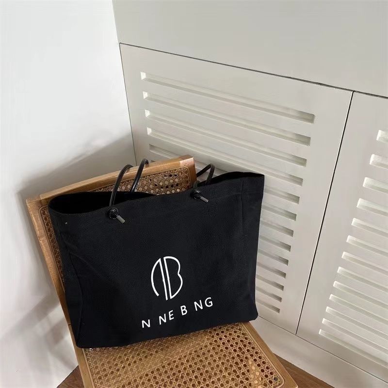 Beach bag Shopping Holiday Style Single Shoulder Beach Large Capacity Canvas Tote Bag Handbag