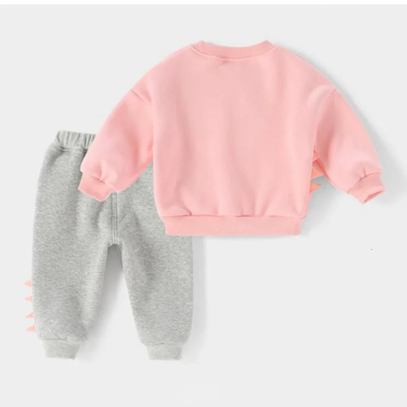 Spring Autumn Baby Girls Clothes Suit Children Cute T-Shirt Pants 2Pcs/Sets Toddler Casual Clothing Infant Kids Tracksuits 250813