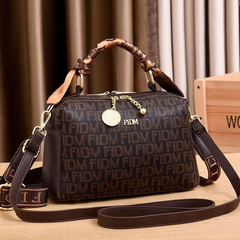 Handbag Printed Simple Shoulder Crossbody Pillow Bag