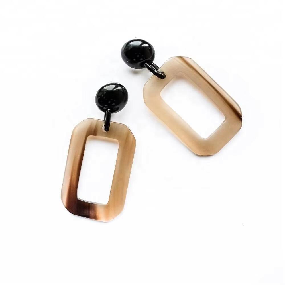 New Design Buffalo Horn Earrings/Earring Jewelry/Bulk Trumpet Fashion Earrings