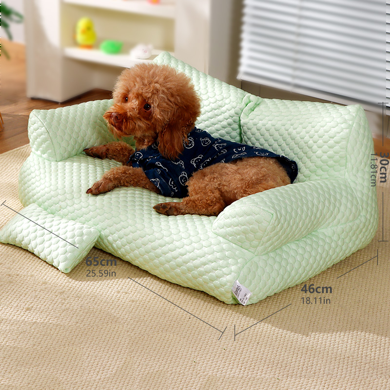 All Season Cooling Cat Sofa for Cats/Small Dogs Versatile Color Easy Clean Stable for Home/Kennels/Vet Use