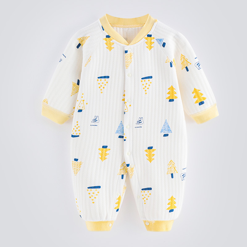 baby boys winter thermal romper warm comfortable
