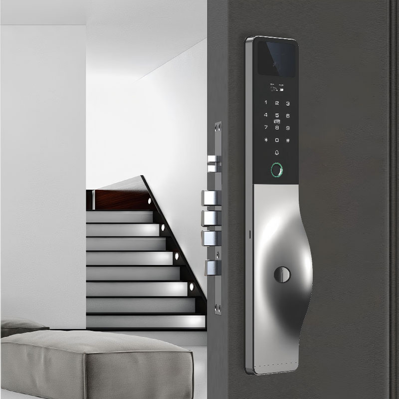 Advanced Digital Lock 3D Facial Recognition Automatic Electronic Home Security Biometric Fingerprint Door Lock RUBINHR C949-3