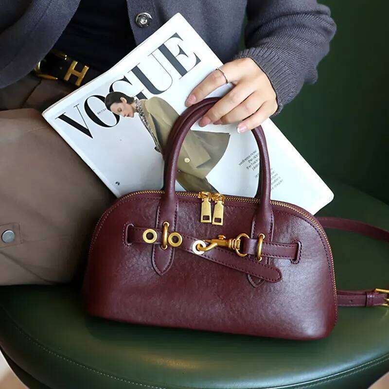 Designer Luxury Designer Women S Genuine Leather Vintage Handbags High Quality Fashion Shoulder Bag Cowhide Crossbody Bags