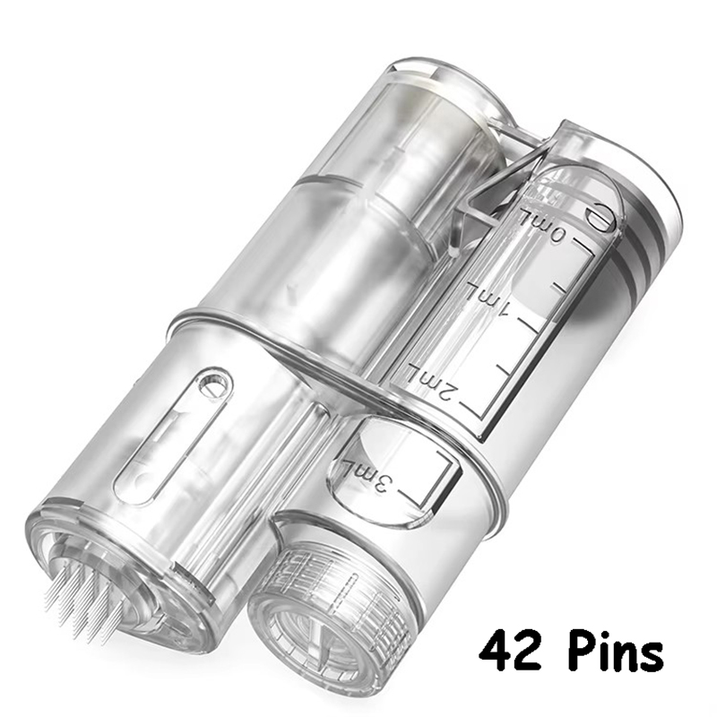 Derma Pen H6 Cartridge 18 42 36 Pin Needle Nano-HR HS Silicon MTS Nano-HS Tips Work for Hydra.Pen H6 Skin Care Device Dermapen Meso Therapy Replacemen