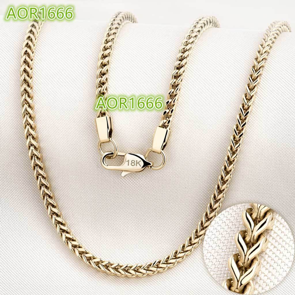High Quality Fashion Jewelry Wholesale Waterproof 5mm 18K PVD Gold Plated 316 Stainless Steel Franco Chains Necklaces