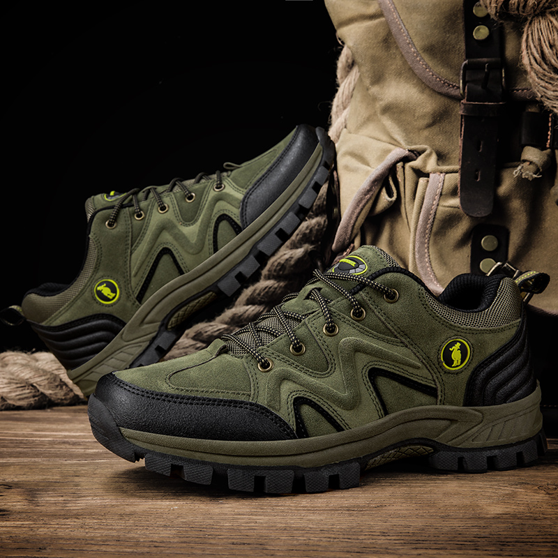 Men's new style mountaineering spring anti-skid travel waterproof sports shoes lightweight casual breathable men's outdoor