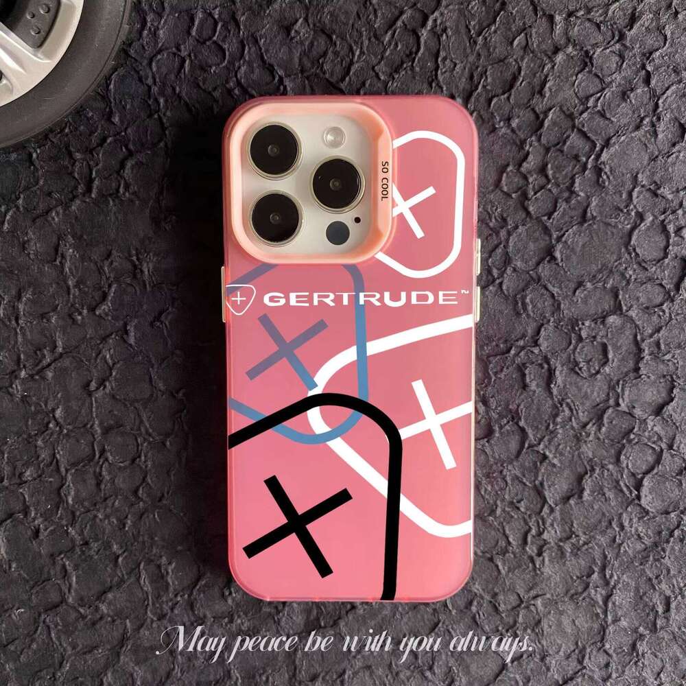 Luxury fashion Designer Phone Case ForPhone 7 8 Se 2020 Xs Xr 12 13 Mini 11 14 15 16 Pro Max Coque Gertrude