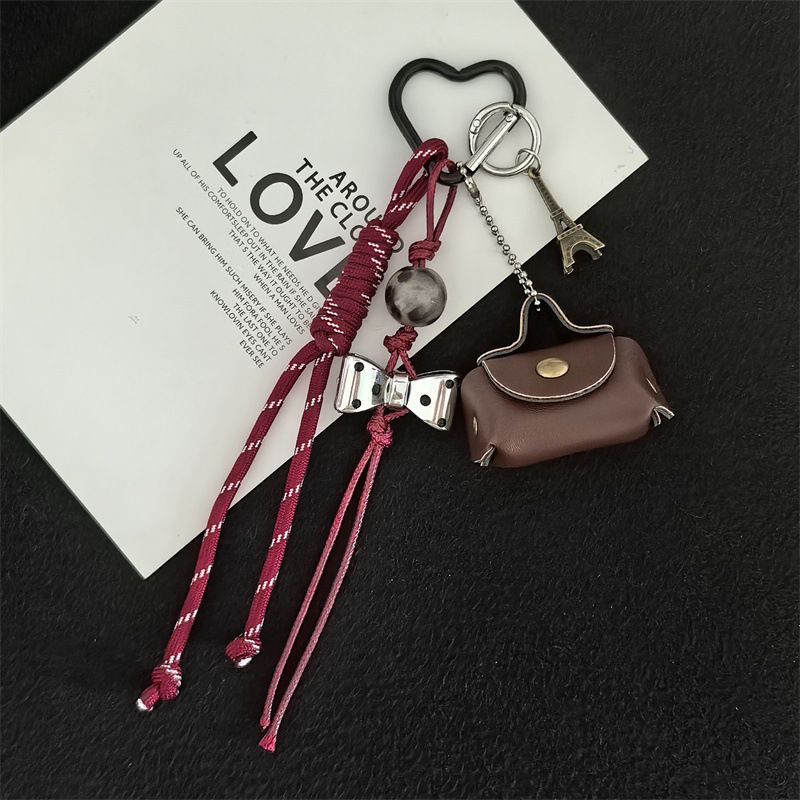 Fashion bag decoration phone case pendant Instagram creative sweet and cool style camera keychain decoration hanging chain 250311