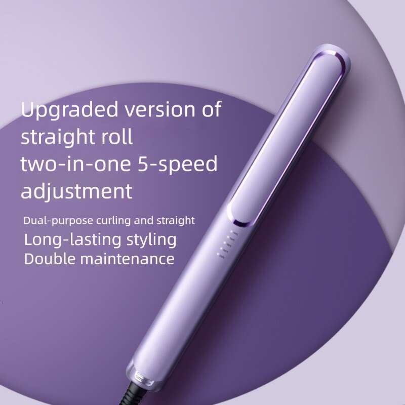 Curler Dual Use Hair Friendly Adjustable Temperature Small Iron For Bangs Straightener And Curling Tool