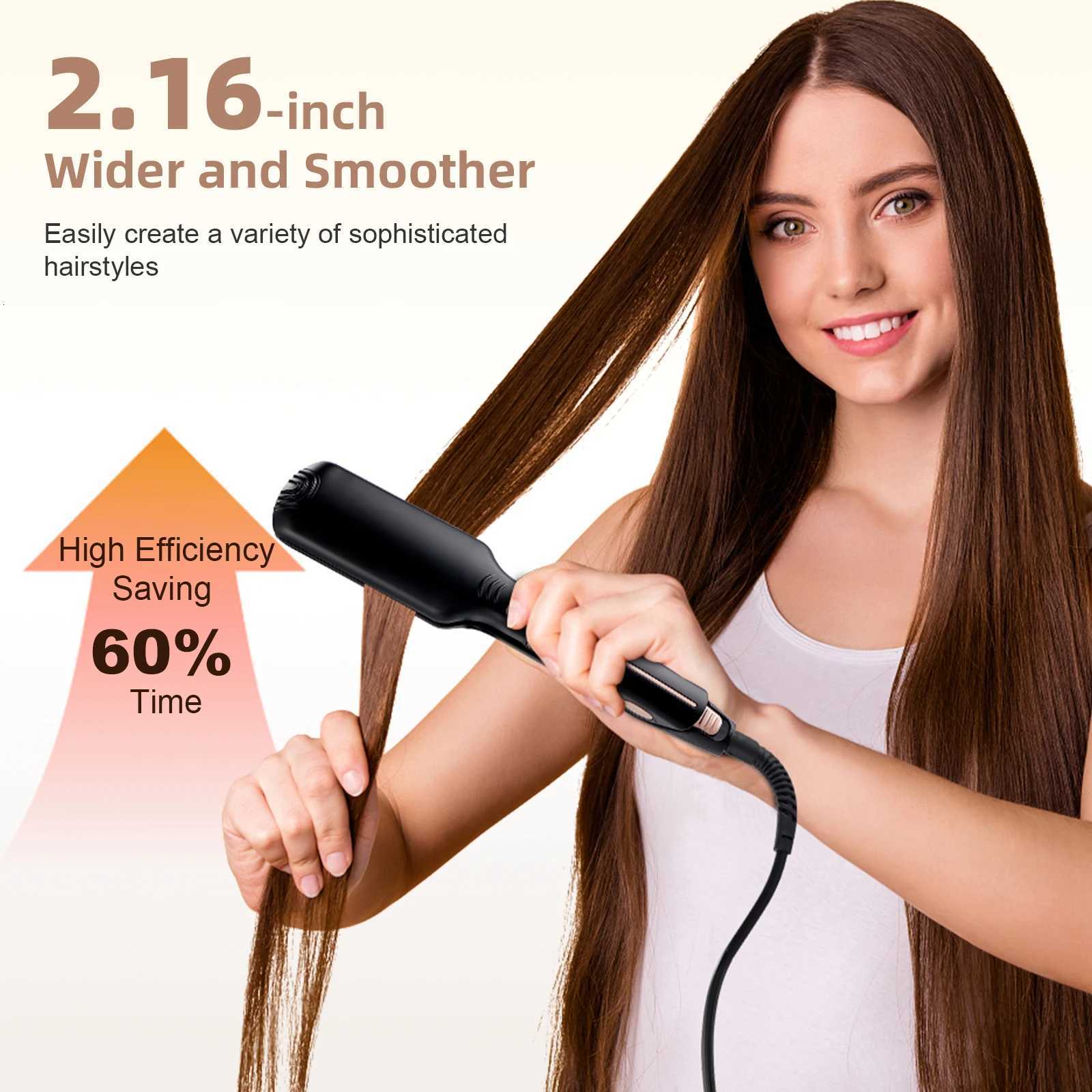 10S Quick Heating Hair Straightener 12 Temperature Adjustment Curling Iron Hair Styling Appliance W250814