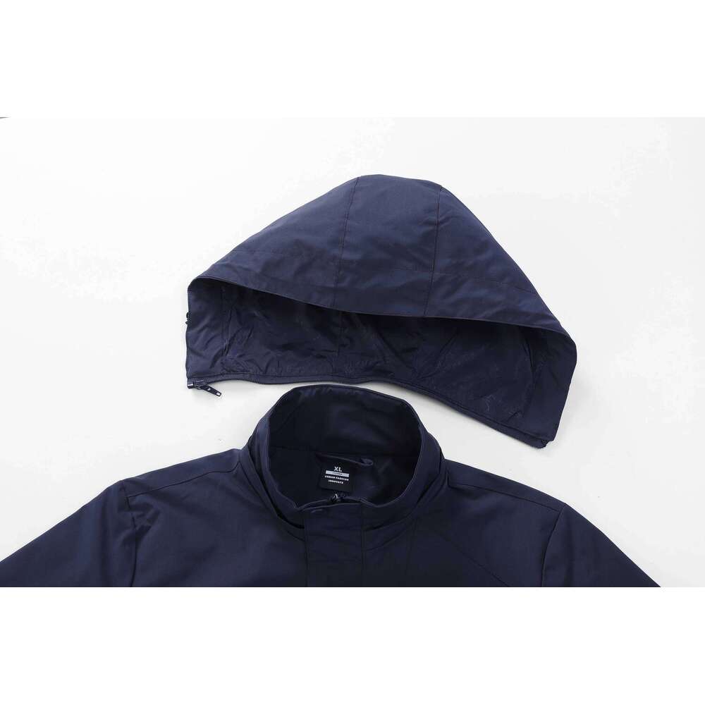 Autumn And Winter Men's Stand Collar Casual Zipper Outdoor Sports Coat Windbreaker Jacket For Men Waterproof Bomber