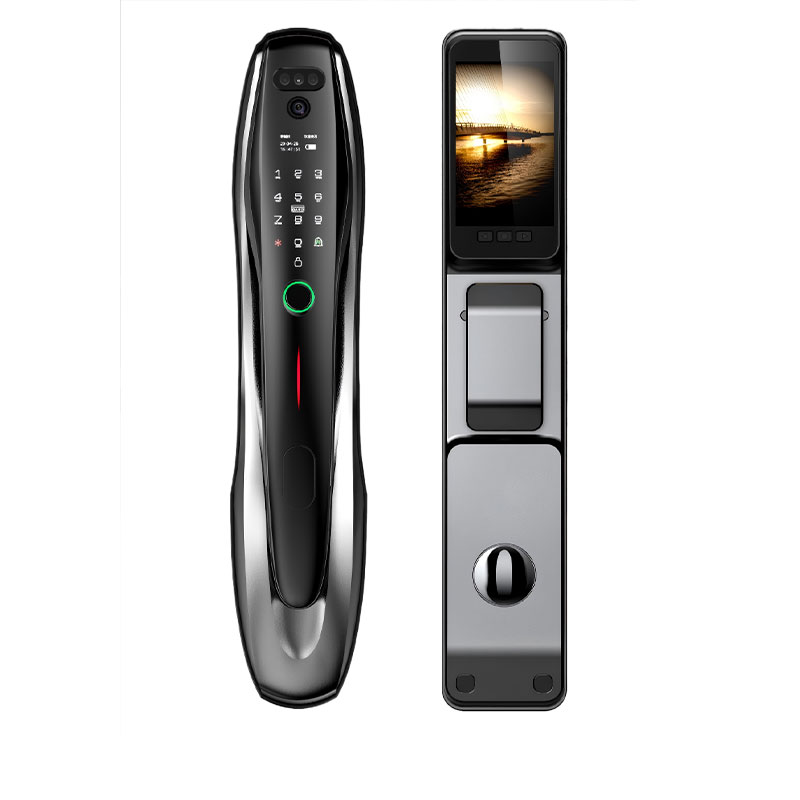 Application of Remote Secure Fingerprint and Facial Recognition Smart Home Door Lock RUBINHR1