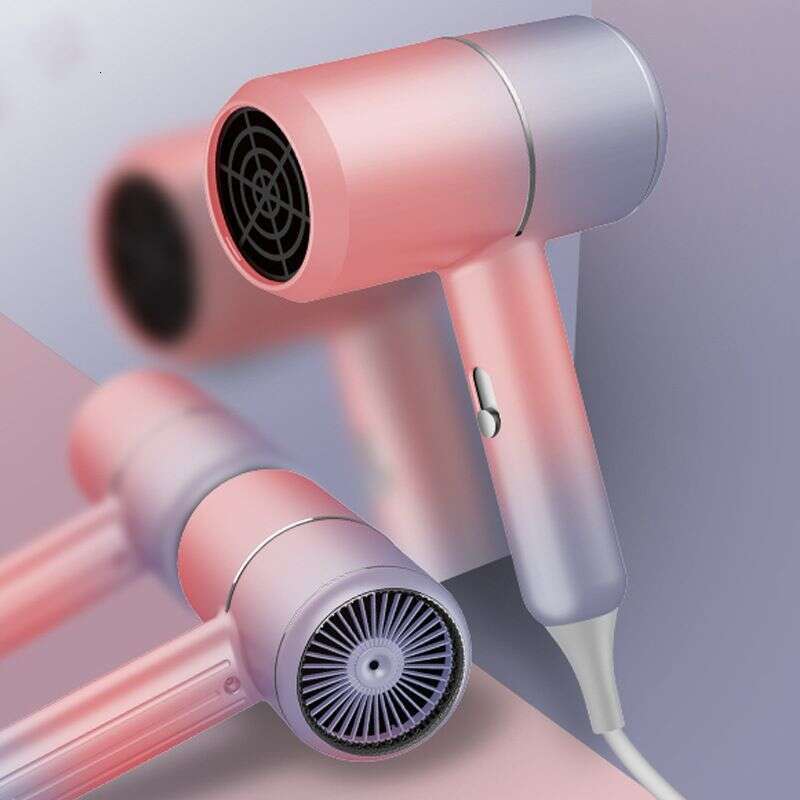 2023 new 110~220V portable light High power household blue hair hot and cold air dryer