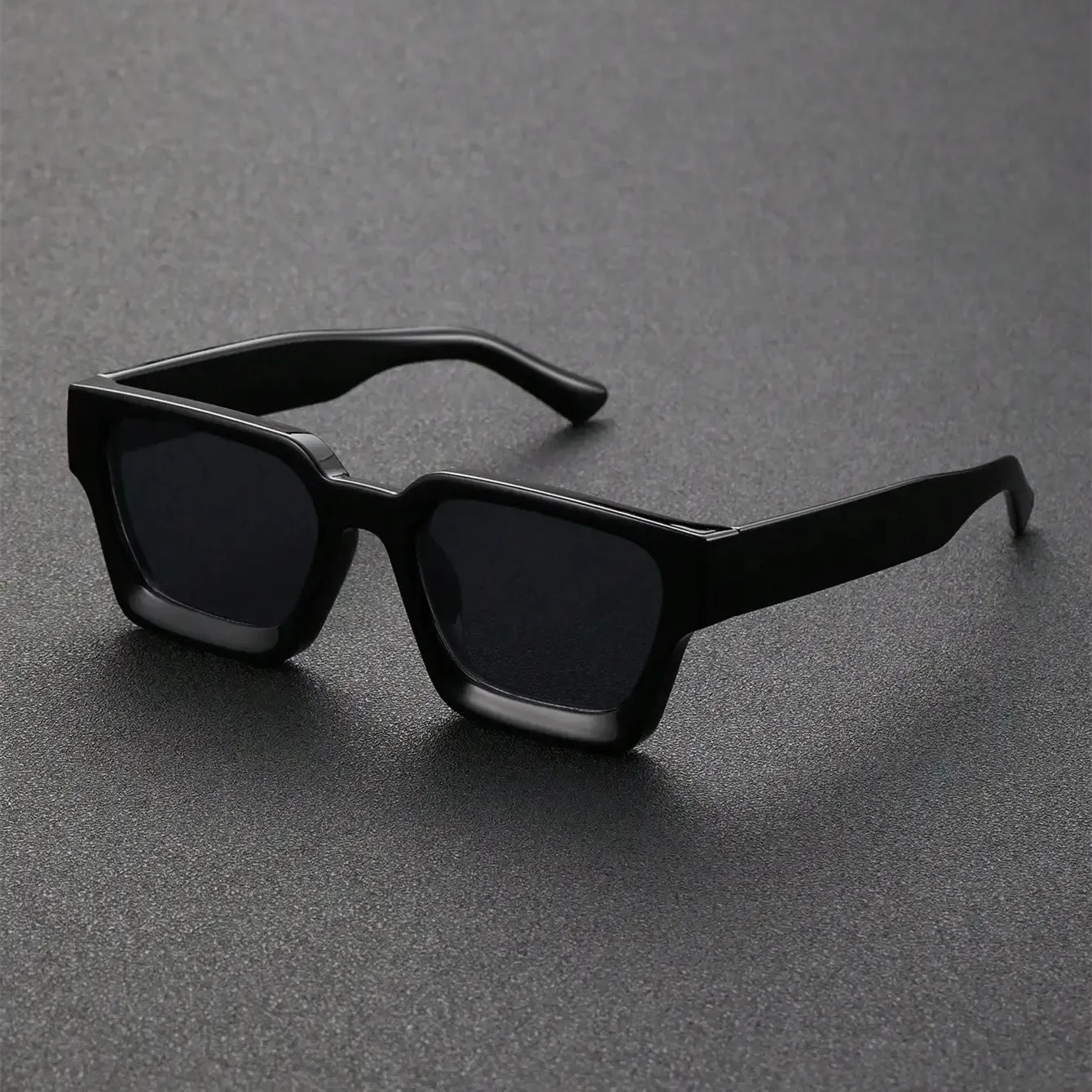 Retro Black Millionaire Shades Sunglasses 2025 For Men Square Sun Glasses Man Women Sunglass 250804