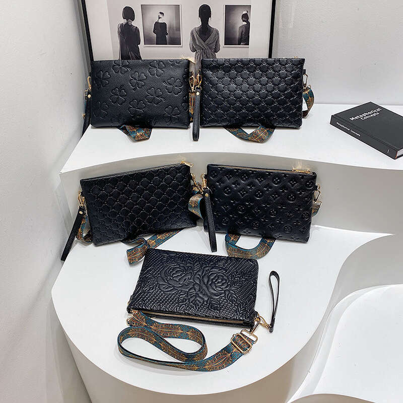 Hot Selling Women's Soft Shoulder Crossbody Wallet Fashion Small Square Bag Genuine Leather Clutch Designer Bags